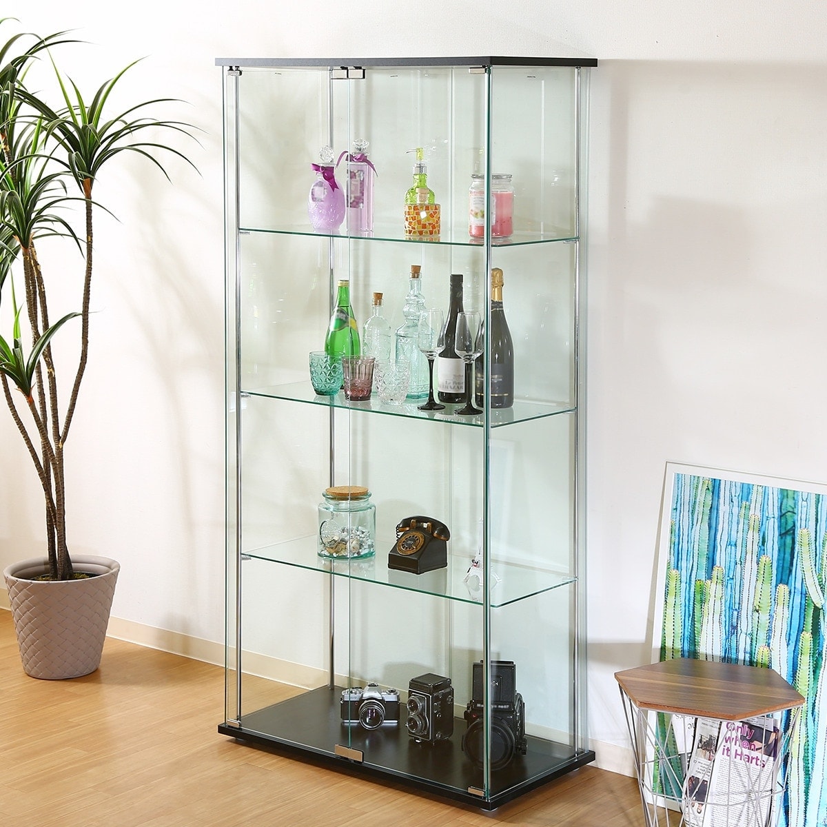 楽天市場】ガラスディスプレイケース (クリアタイプ)【メーカー直送