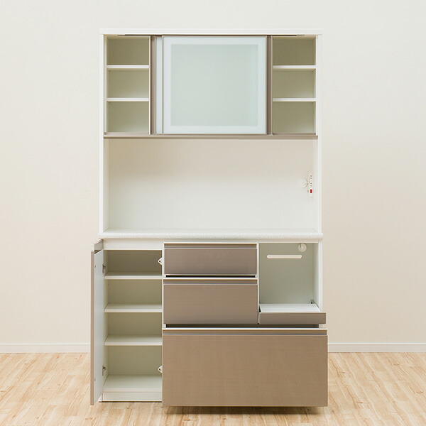 楽天市場】[幅120cm] キッチンボード (アルミナ2 120KB) ニトリ 【配送