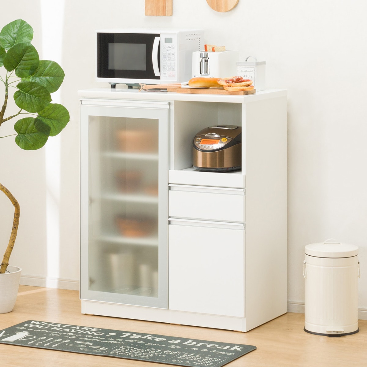 楽天市場】[幅90cm] キッチンカウンターMRB (レジュームLE 90) ニトリ