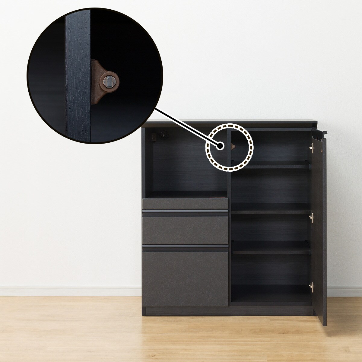 楽天市場】カウンター (SP201 90WT GY) ニトリ 【配送員設置商品】 【5