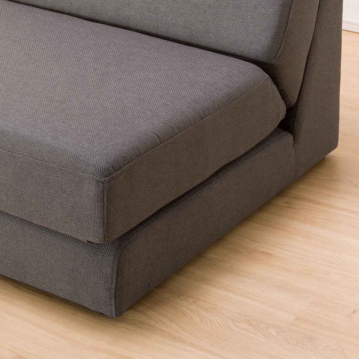 楽天市場】コンパクトな 一人掛け ソファベッド (パーシー GY) 1人用 1