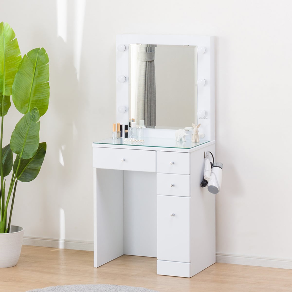 楽天市場】[幅60cm] ドレッサー (パヒューム) ニトリ 【配送員設置商品