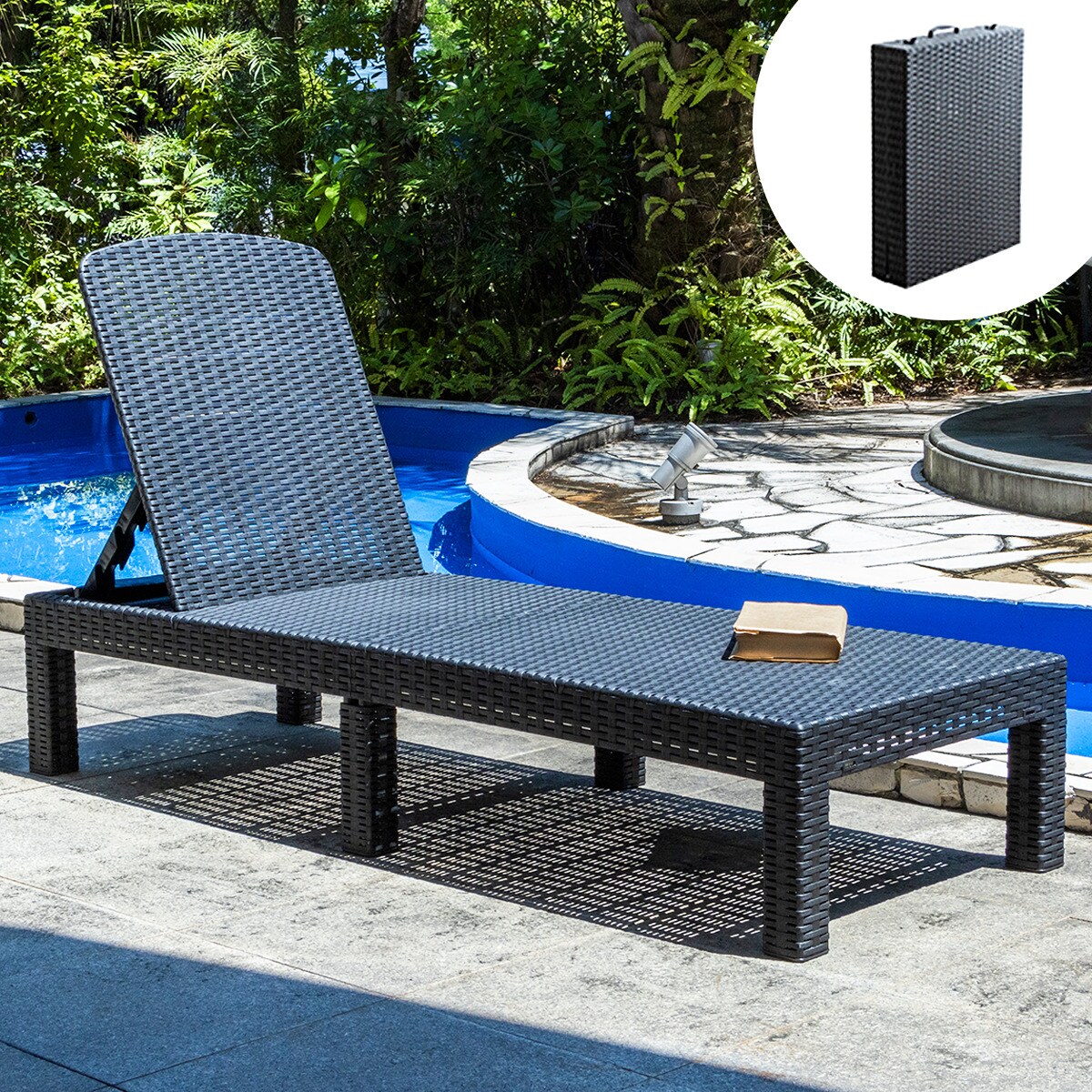 楽天市場】ラタン調プールサイドベッド （PXY） ニトリ メーカー直送