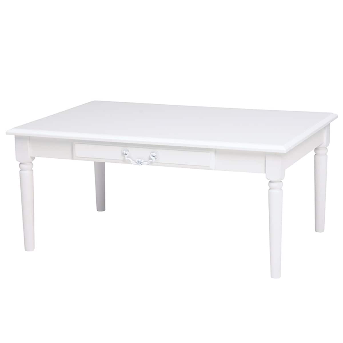 楽天市場】フレンチアンティーク調ホワイトシャビー センターテーブル