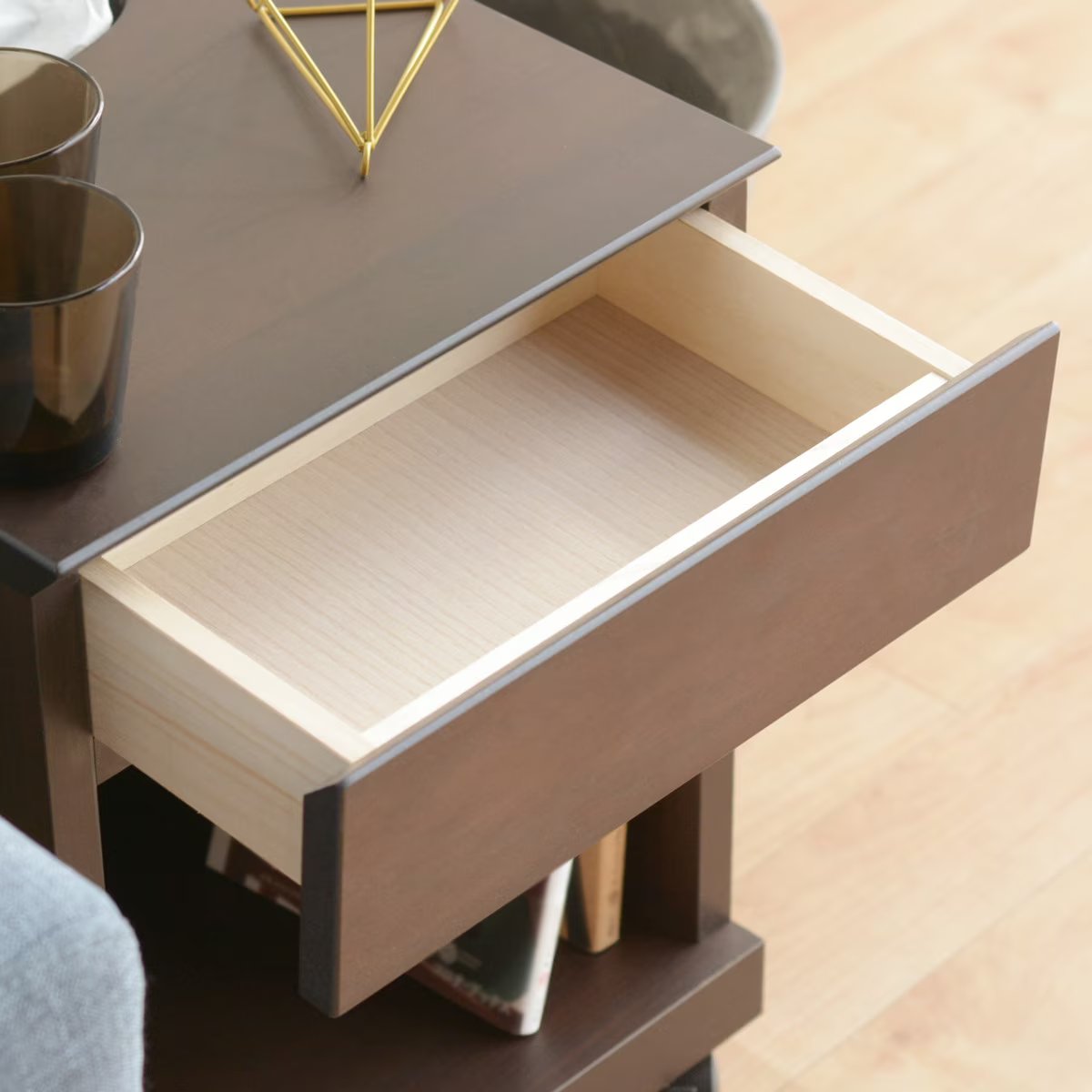 楽天市場】ティッシュ箱も入るサイドテーブル （ロータイプ） ニトリ