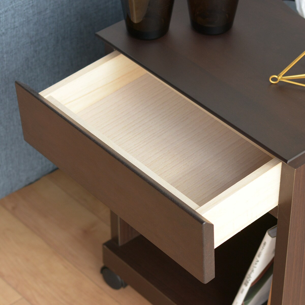 楽天市場】ティッシュ箱も入るサイドテーブル （ロータイプ） ニトリ