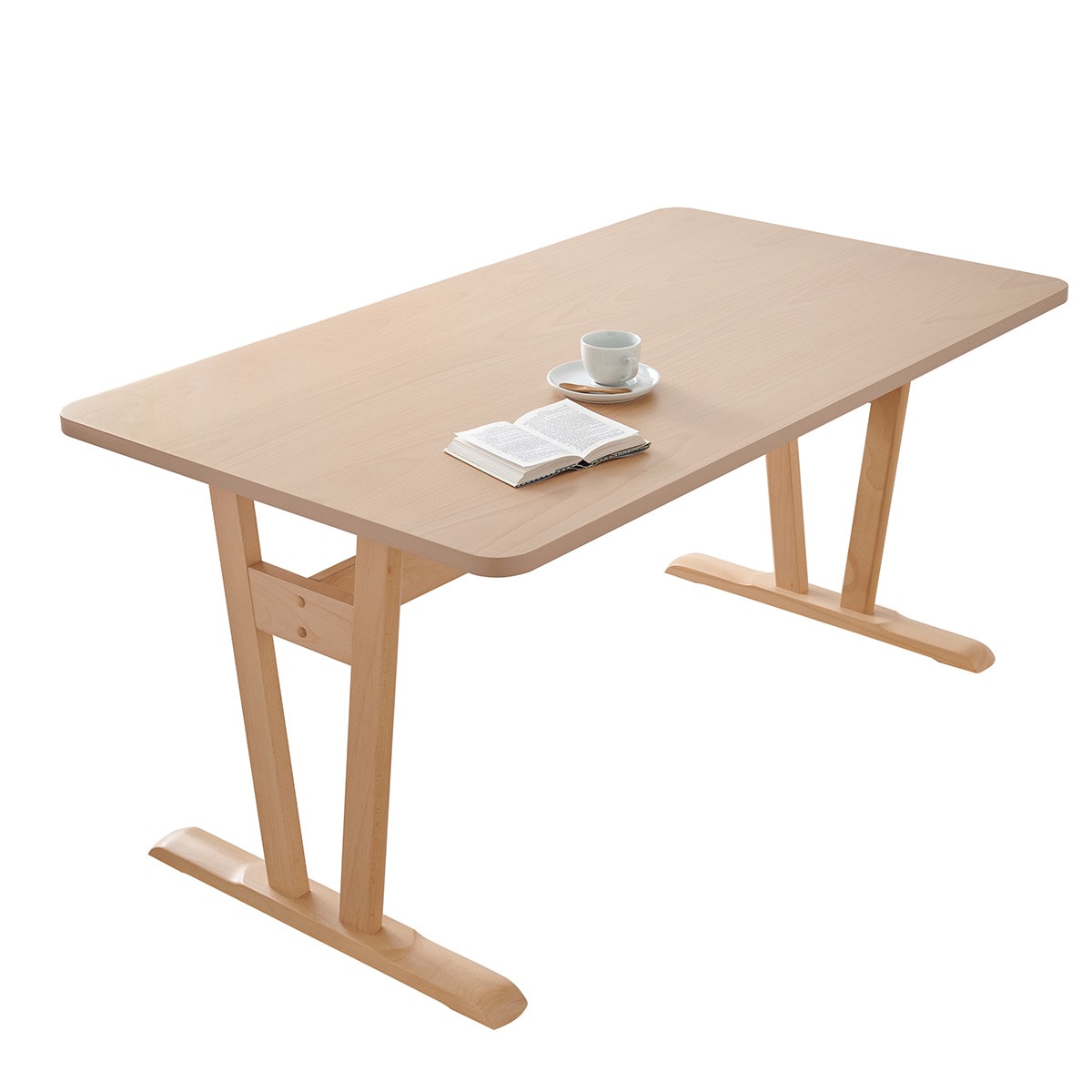 楽天市場】やさしい色味のビーチ材ダイニングテーブル (NA) ニトリ