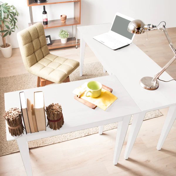 楽天市場】[幅90cm]天然木スリムデスク （90） ニトリ メーカー直送