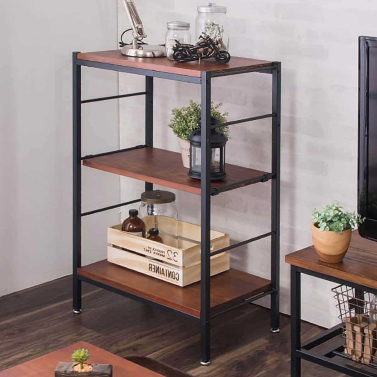 楽天市場】天然木パイン材シェルフ ロータイプ （CRS 幅55cm LO