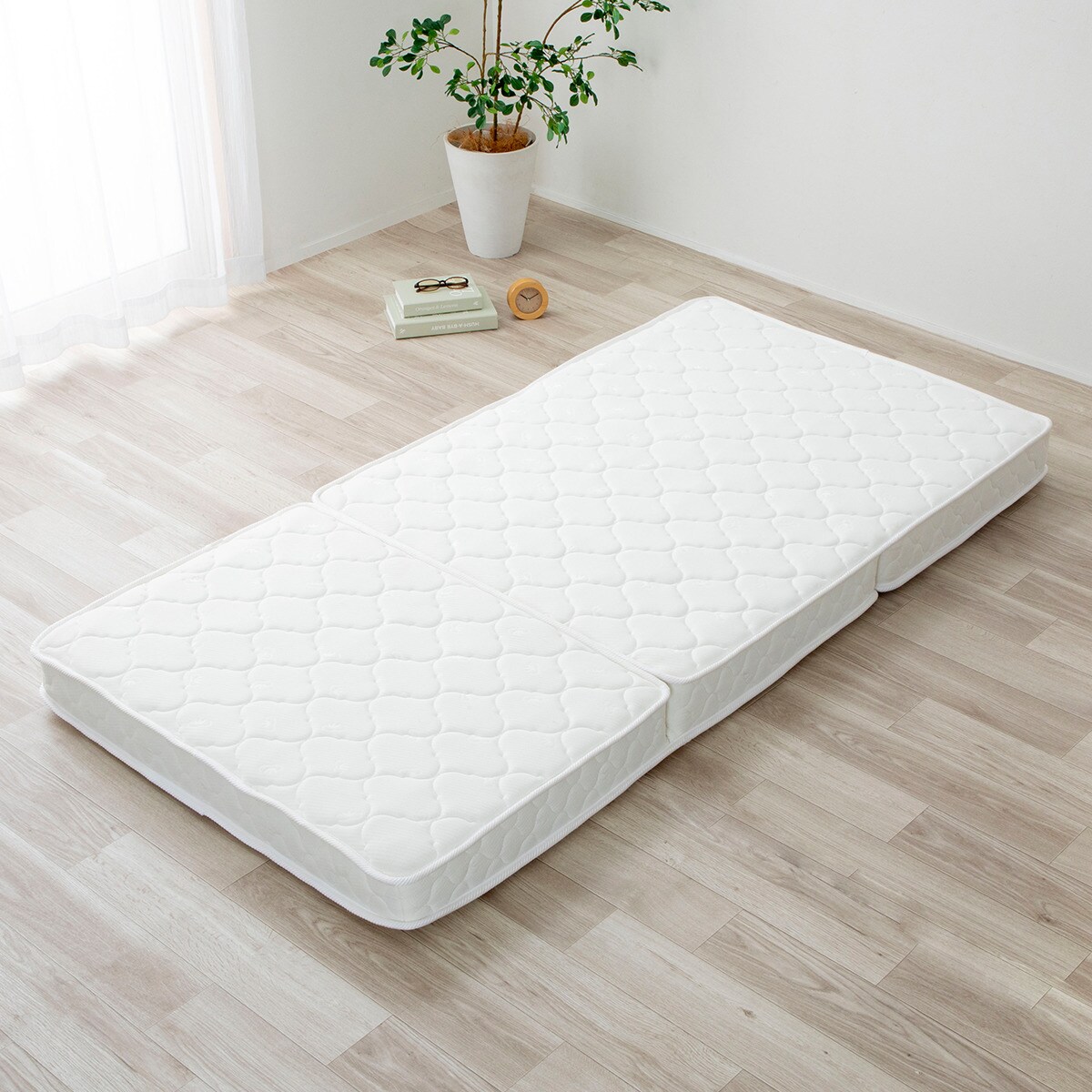 楽天市場】3つ折りポケットコイルマットレス ニトリ メーカー直送