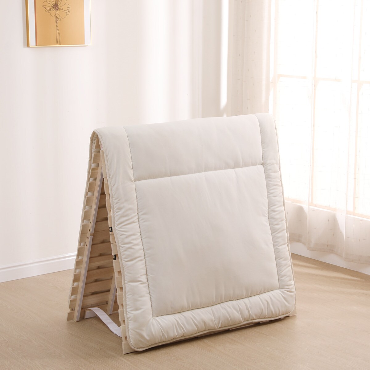 楽天市場】シングル 2つ折り桐すのこベッド ニトリ 【玄関先迄納品