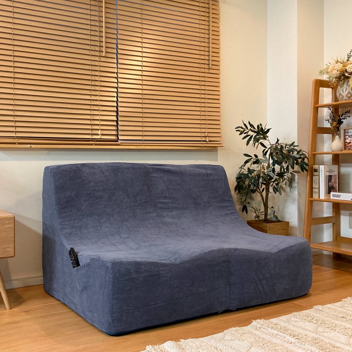 楽天市場】カバーリングコンパクトソファ 2人掛け リラックス2P （NV