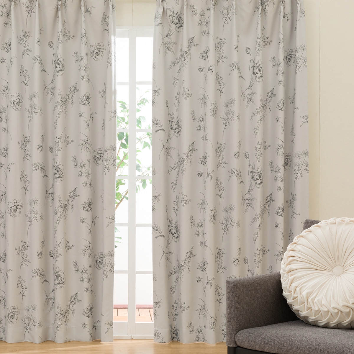 楽天市場】遮光ドレープカーテン（DH79） ニトリ 【玄関先迄納品