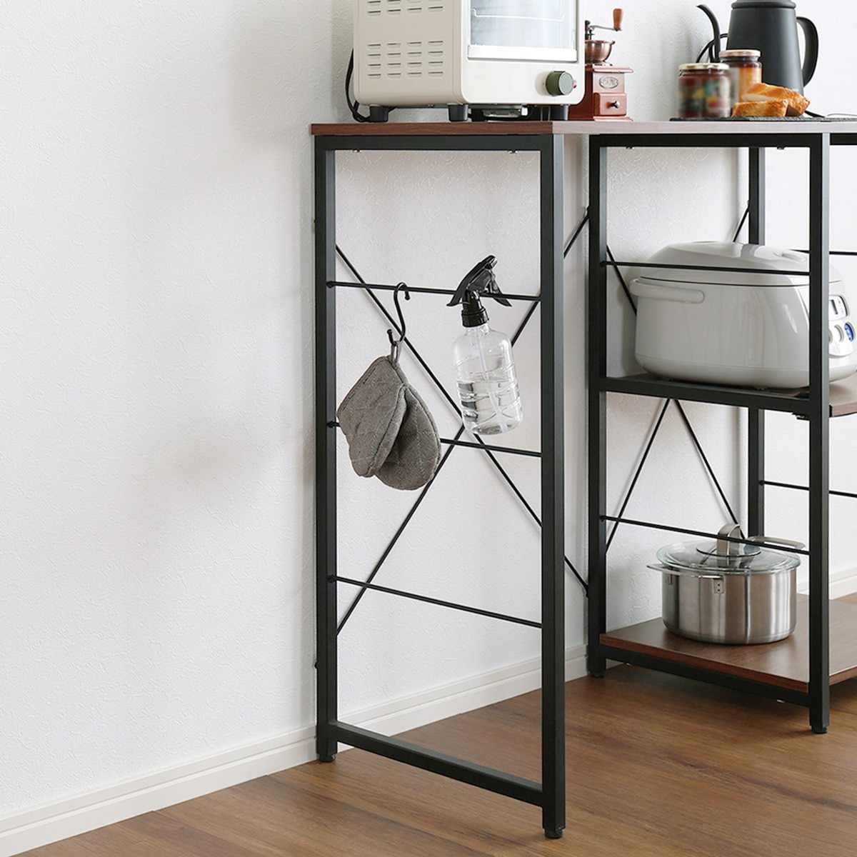 楽天市場】ヴィンテージキッチンカウンター (幅100cm) ニトリ