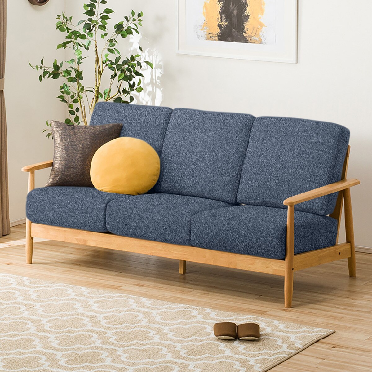 楽天市場】[3人掛け専用] 3人掛けソファマイス専用カバー (MIX) ニトリ