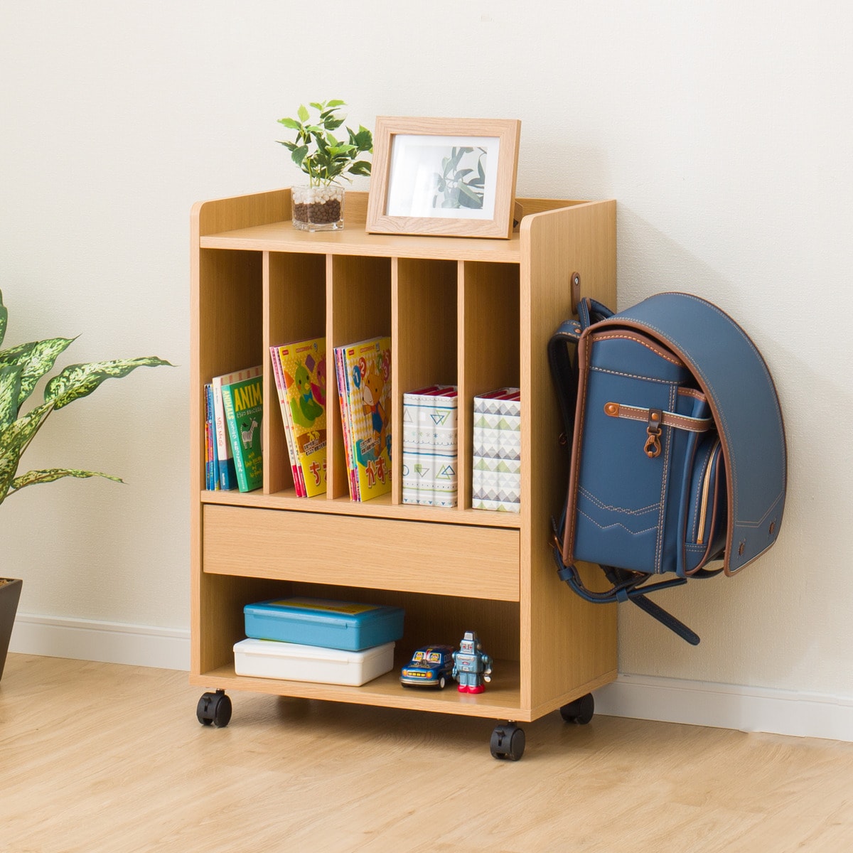 楽天市場】ランドセルラック(グロウEG N LBR) ニトリ 【玄関先迄納品