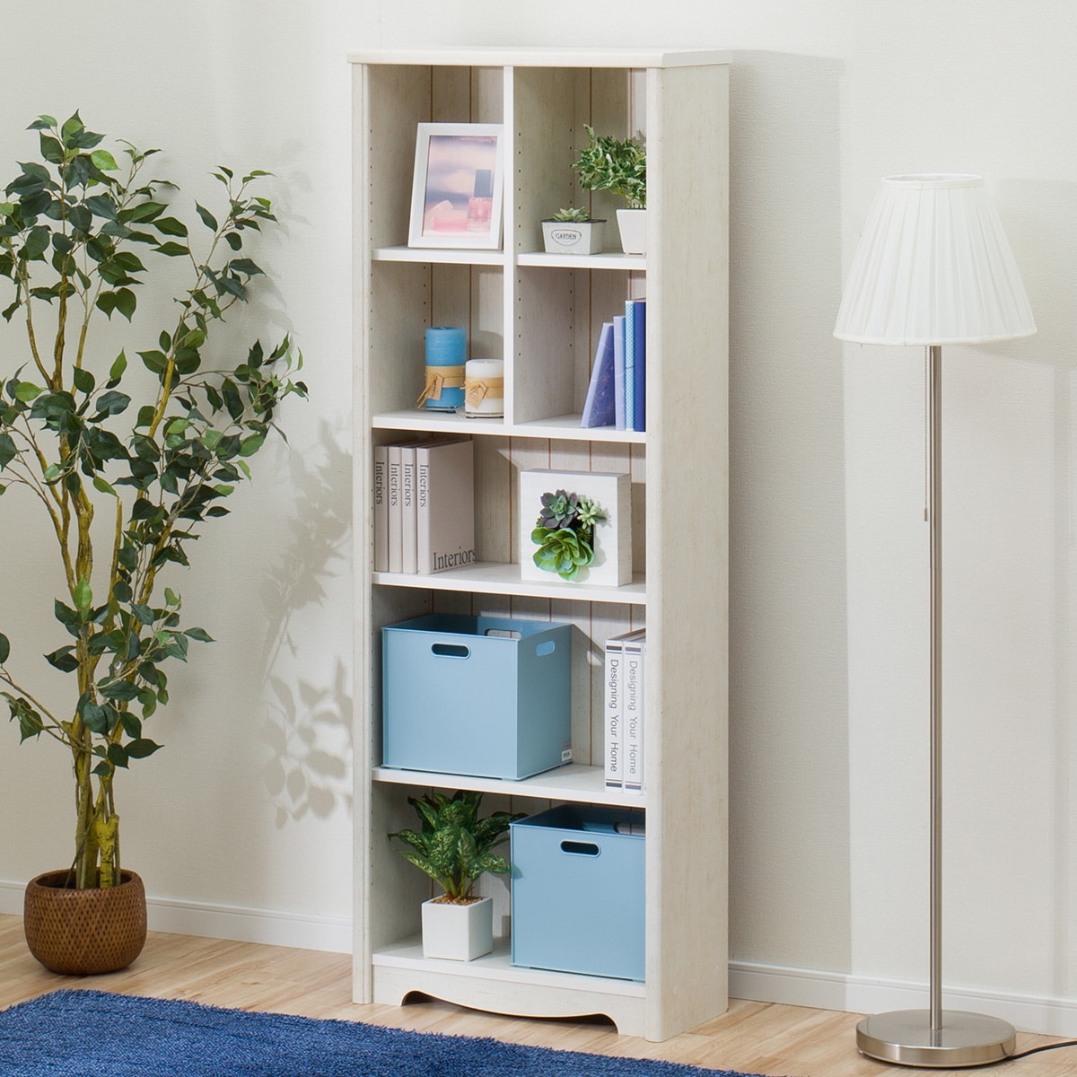 楽天市場】[幅59cm]オープンシェルフ (リズバレーSLM-1660) ニトリ