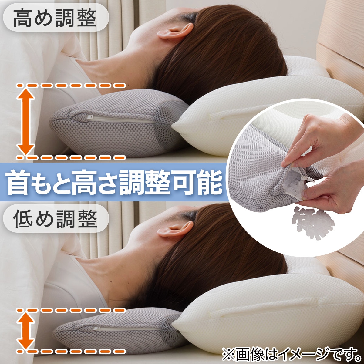 楽天市場】首をしっかり支えるまくら 首フィット (P2212) ニトリ