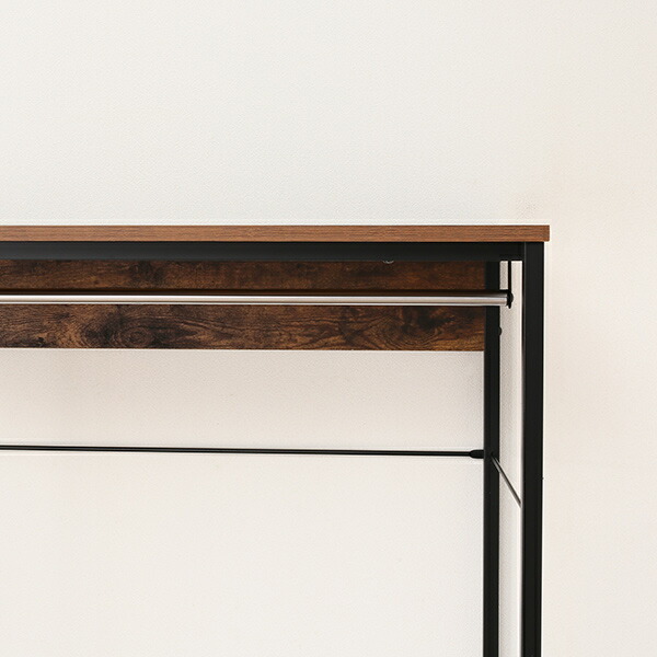 楽天市場】[幅79.6cm] ハンガーラックセット (Nステイン1880BR/追加