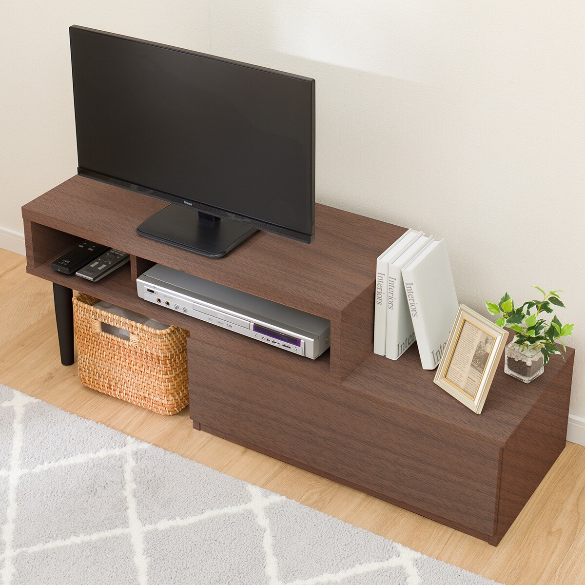 楽天市場】ローボード (GA101 EX80 MBR) ニトリ 【玄関先迄納品】 : ニトリ