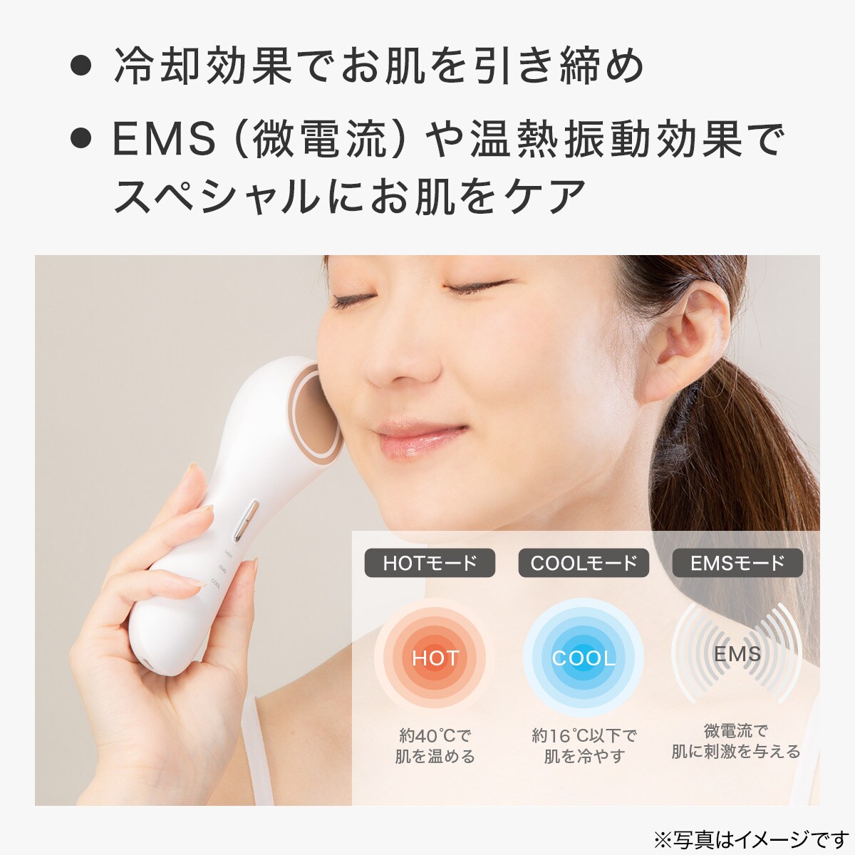 楽天市場】EMS付温冷美顔器(NR2389) ニトリ 【玄関先迄納品】 : ニトリ