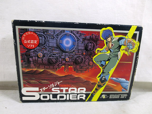 楽天市場】美品 ファミコン FC スターソルジャー : 虹商店