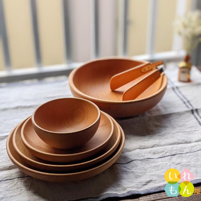 楽天市場】木製食器 1枚入【MUTE サラダボウル S】木製カトラリー
