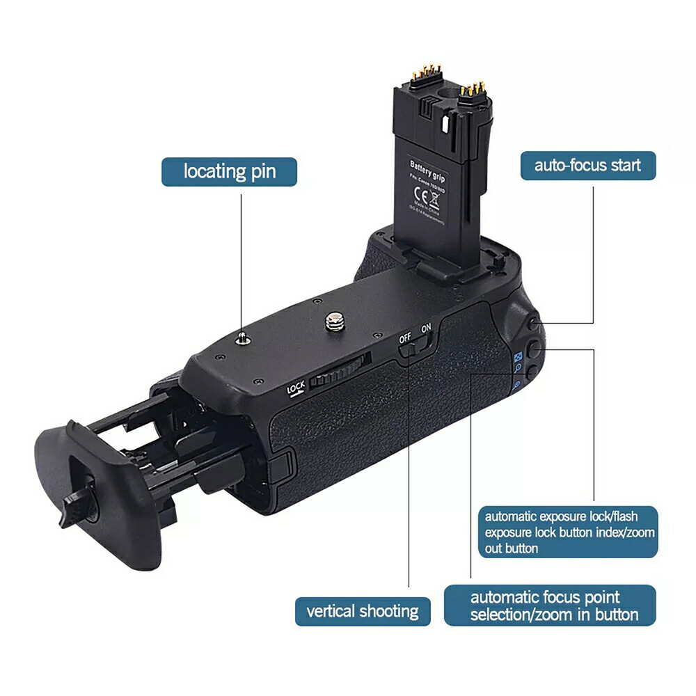 楽天市場】BG-E14 互換品 バッテリーグリップ LP-E6 / LP-E6N / LP