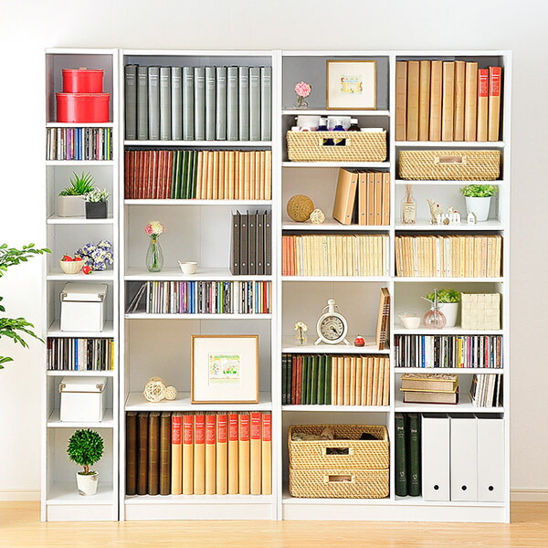 楽天市場】壁面を埋め尽くす 木製 オープンラック 幅90 奥行30 多目的