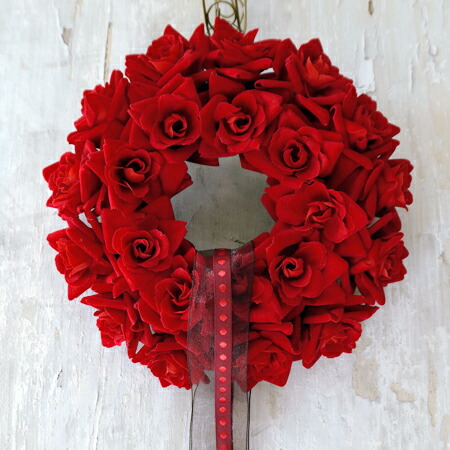 楽天市場】【残りわずか】楽天ランキング1位 レッドローズリース『S