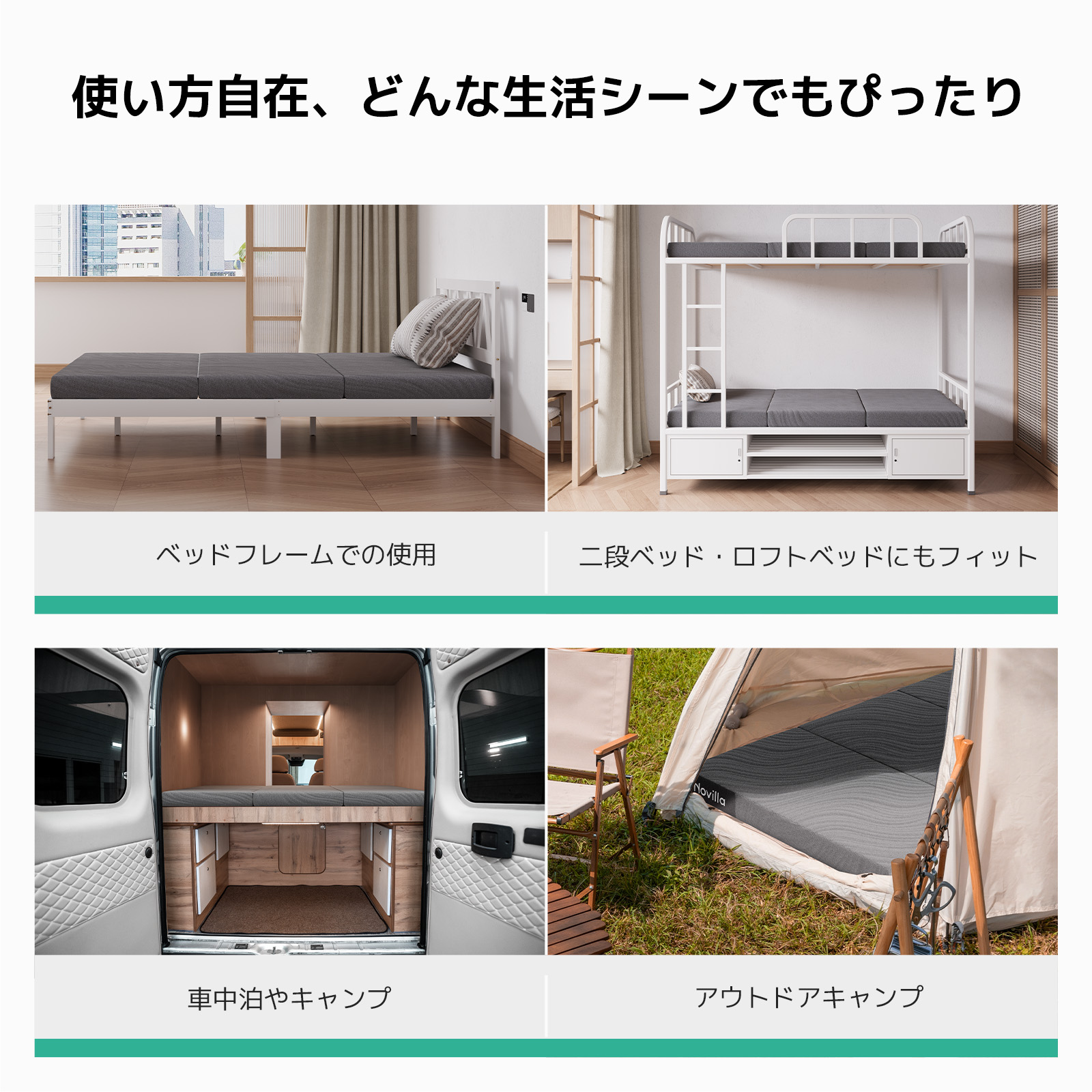 楽天市場】【楽天スーパーSALE25％OFF&P5倍期間】Novilla マットレス