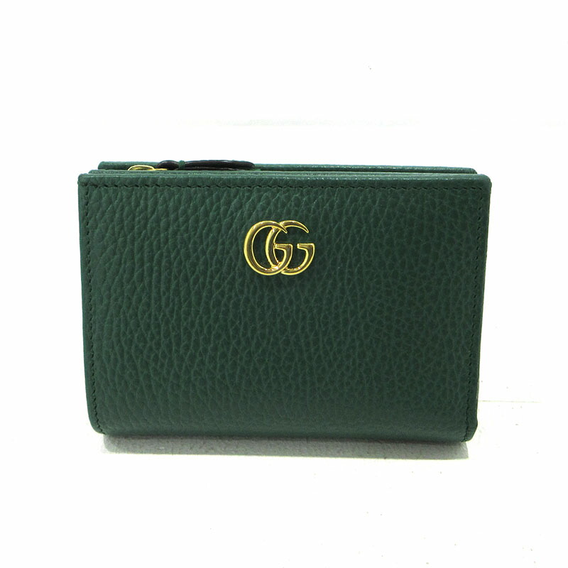 楽天市場】【中古】 GUCCI | グッチ ダブルG 二つ折り財布 772738