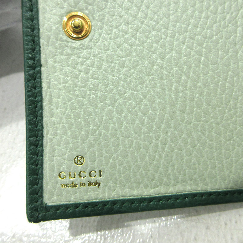 楽天市場】【中古】 GUCCI | グッチ ダブルG 二つ折り財布 772738