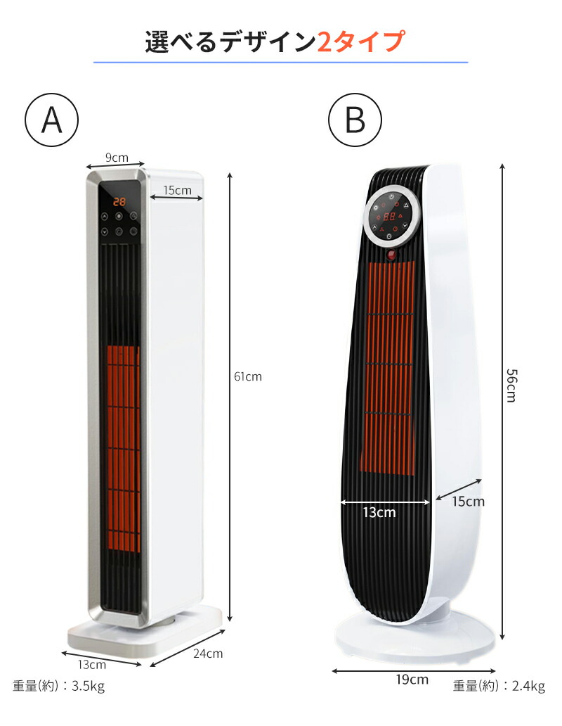 楽天市場】＼3月6日スーパーSALE!!+39店2倍!／ セラミックヒーター