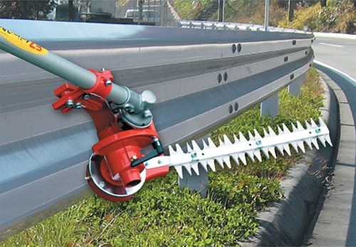 楽天市場】ニシガキ工業 刈払機用アタッチメント L型バリカン 400 N