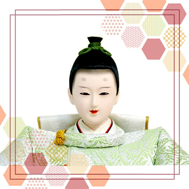 楽天市場】雛人形 吉徳大光 リフレクションズ屏風 三人官女 五人