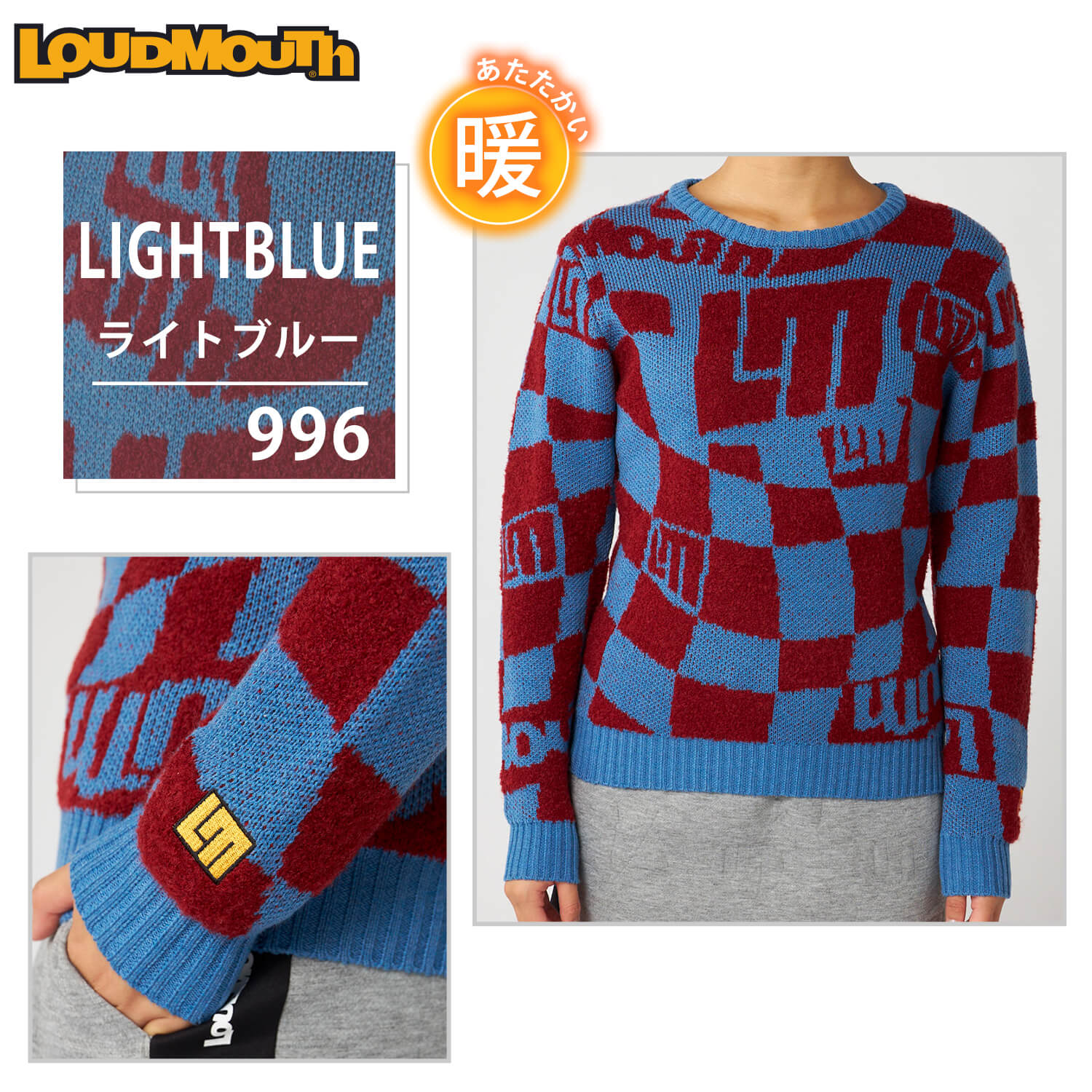 楽天市場】【在庫売り尽くし!】 ラウドマウス ゴルフウェア レディース