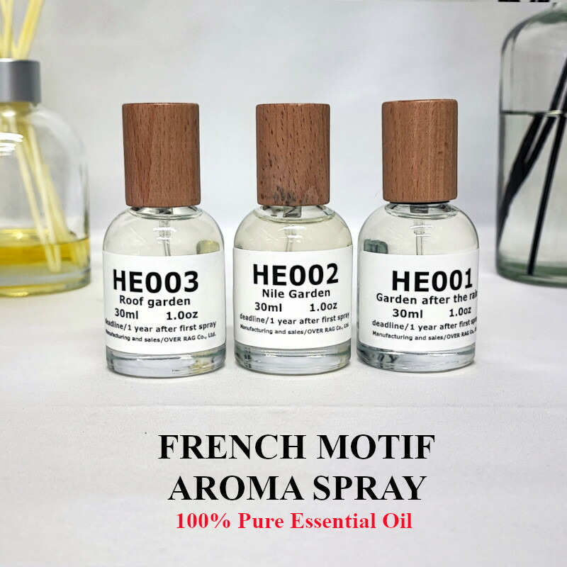 楽天市場】【香水の様に香るアロマスプレー】フランスブランドモチーフ