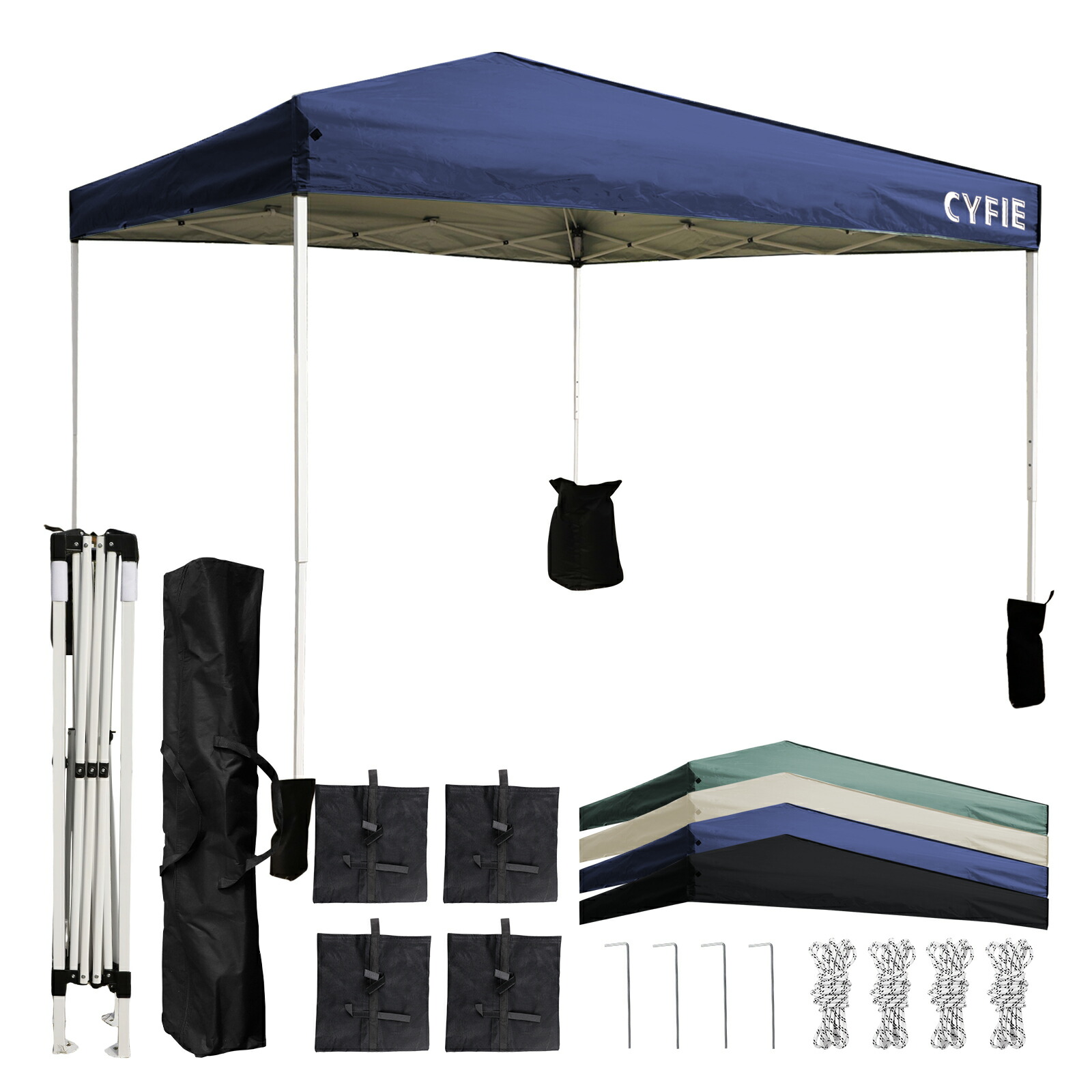 楽天市場】【SS限定☆15%OFF券＆P5倍】CYFIE タープテント 2x2m