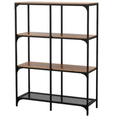 楽天市場】IKEA イケア FJALLBO フィエルボシェルフユニット, ブラック