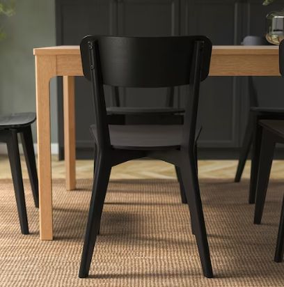 楽天市場】IKEAイケアLISABO リーサボーチェア, ブラック104.572.30