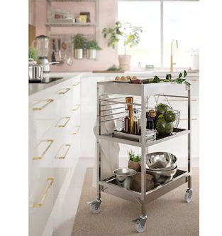 楽天市場】IKEA イケア KUNGSFORS クングスフォルスキッチンワゴン