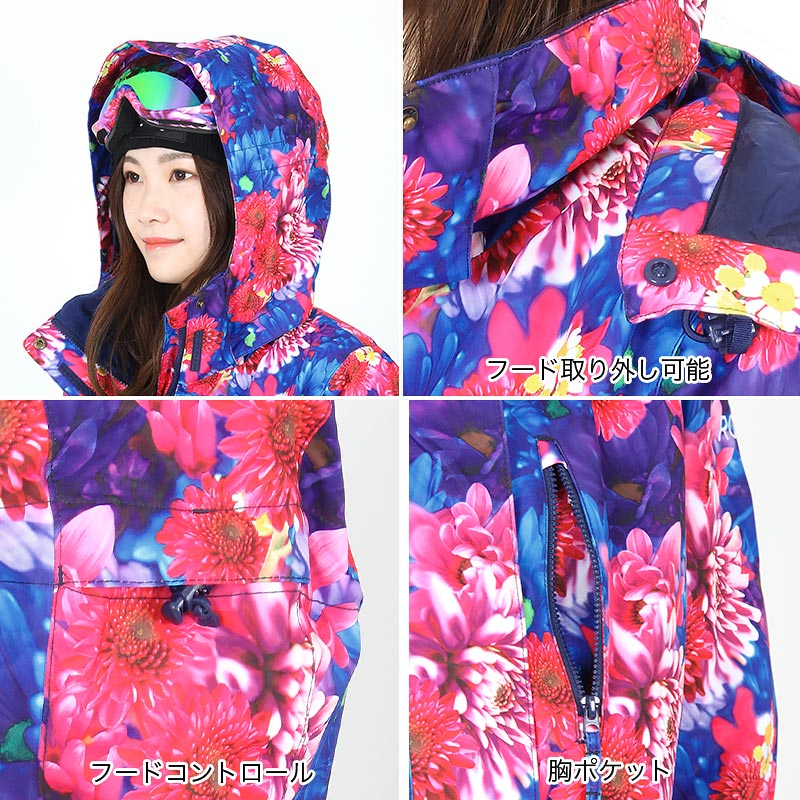 楽天市場】ROXY/ロキシー レディース スノーボードウェア ジャケット