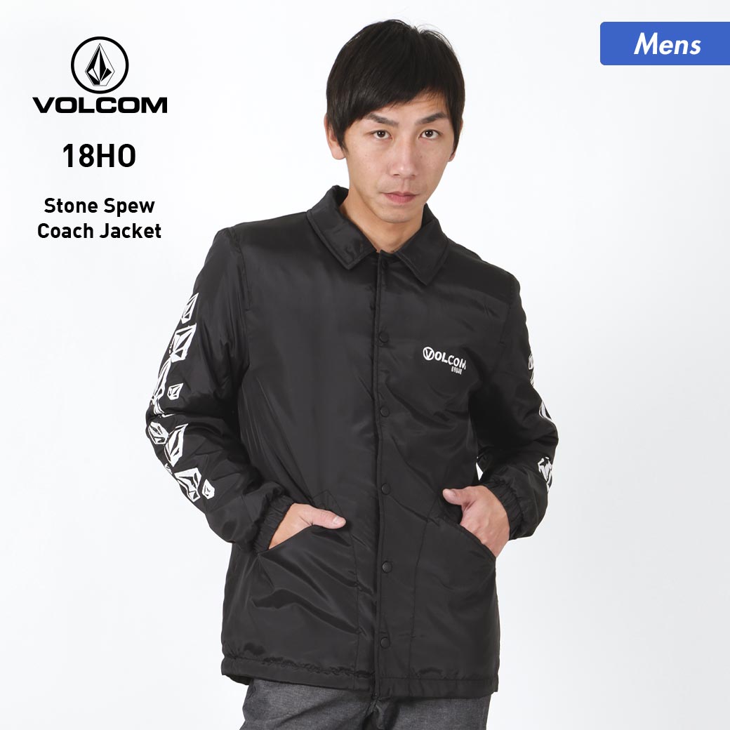 楽天市場】VOLCOM/ボルコム メンズ 耐水 コーチジャケット A16418JA