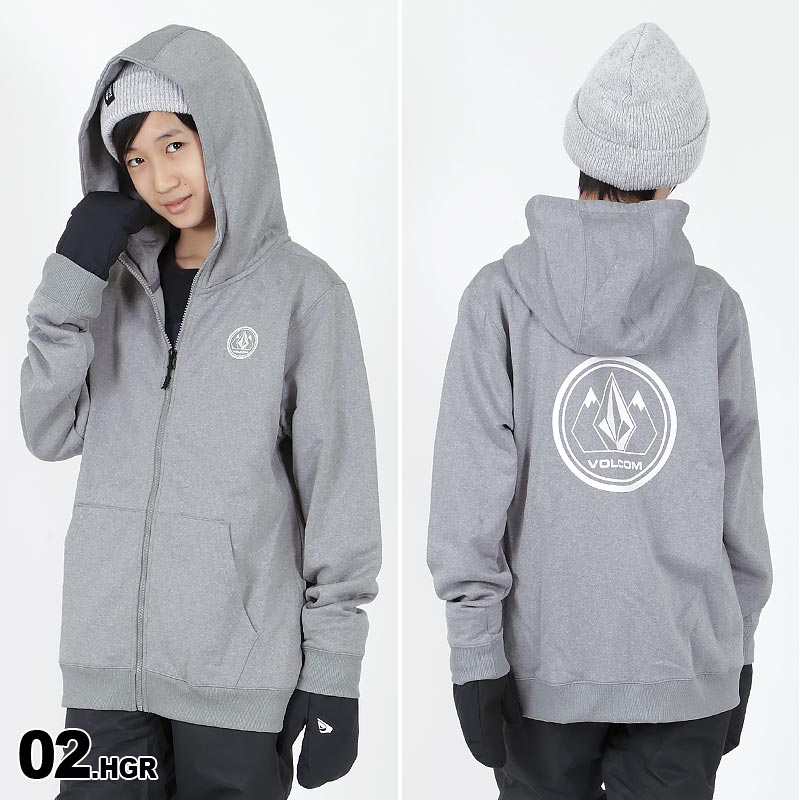 楽天市場】VOLCOM/ボルコム キッズ 撥水 パーカー I2452002 ジップ