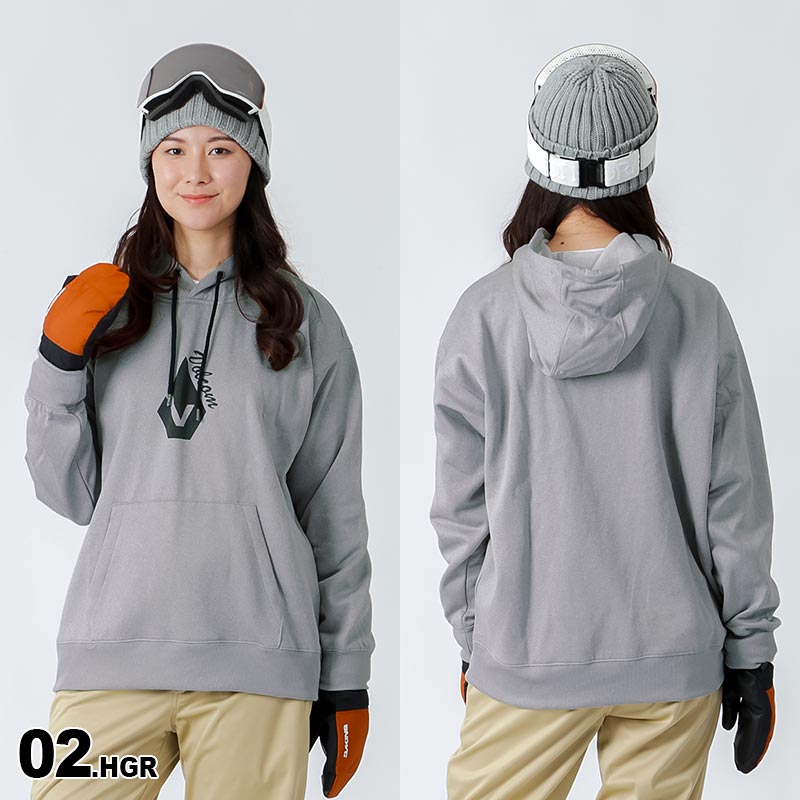 楽天市場】VOLCOM/ボルコム レディース プルオーバー パーカー
