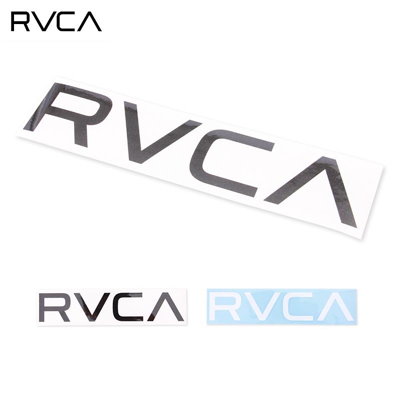 楽天市場】RVCA/ルーカ メンズ ロゴ ステッカー R00-S05 シール 防水