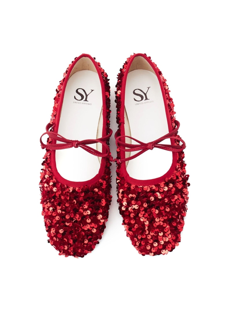 楽天市場】＜SY＞スパンコールバレエ フラット10○↑ SY UNITED ARROWS