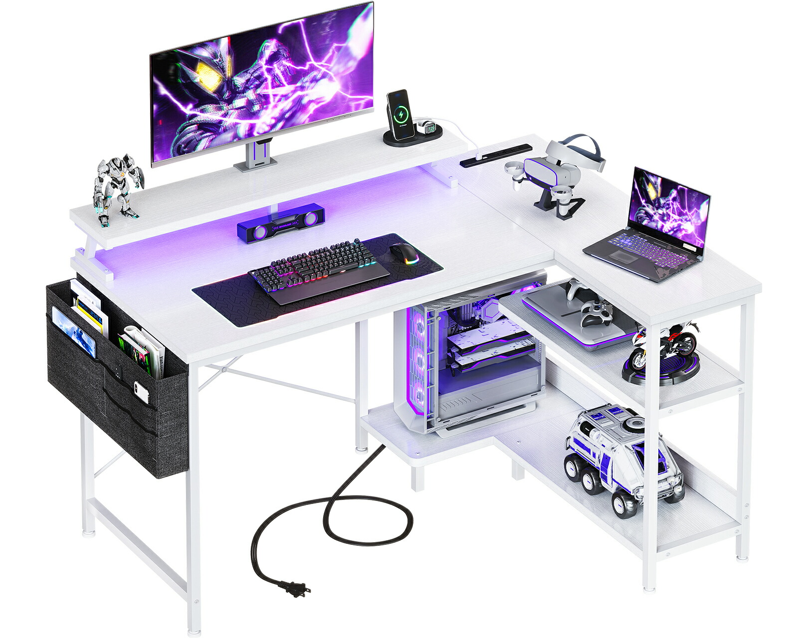 楽天市場】＼20％オフクーポン引き 枚数限定／送料無料 l字デスク 幅