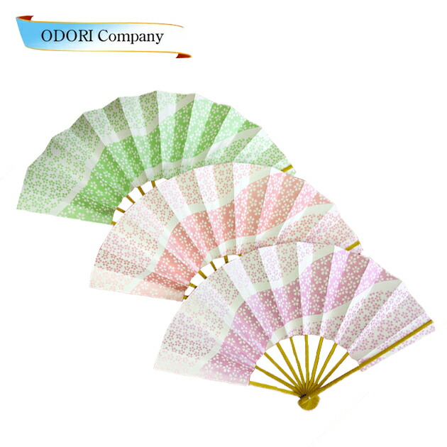 楽天市場】投扇興用扇子 3本セット 桜柄ピンク・パープル・グリーン
